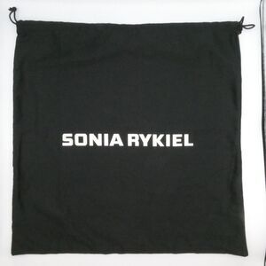 Sonia Rykiel Large Dust Bag 19"x19" New and Unused Black Drawstring